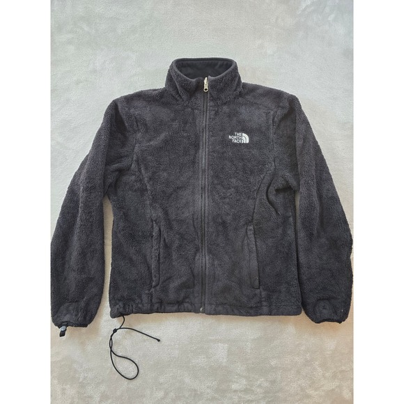 The North Face Jacket Womens S Black Fleece Sherpa Full Zip *Read - Picture 1 of 13